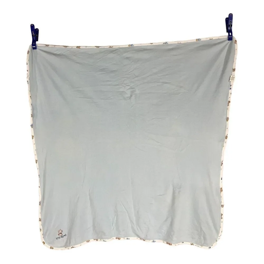 Luvable Friends Blue Dog Puppy Blanket “Tough Guy”